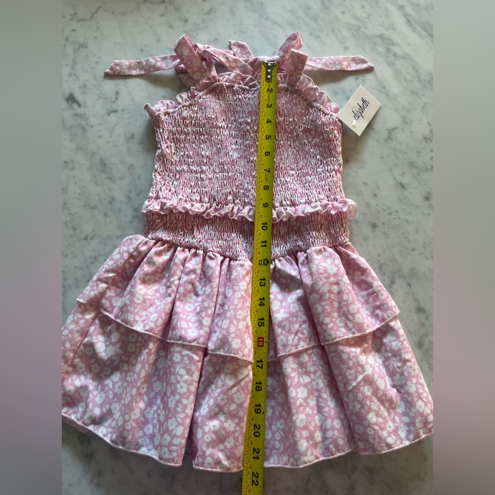 NWT Be Elizabeth James and Lottie Pink Floral Dress - Picture 5 of 6